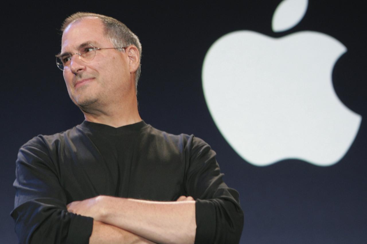 'Apple Computer Inc. Chief Executive Officer Steve Jobs speaks during a special event in Tokyo in this August 4, 2005, file photo. Apple Inc co-founder and former CEO Jobs, counted among the greatest 