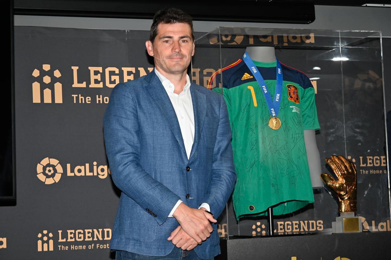 Madrid: Bivši španjolski nogometaš Iker Casillas tijekom The Legends eventa